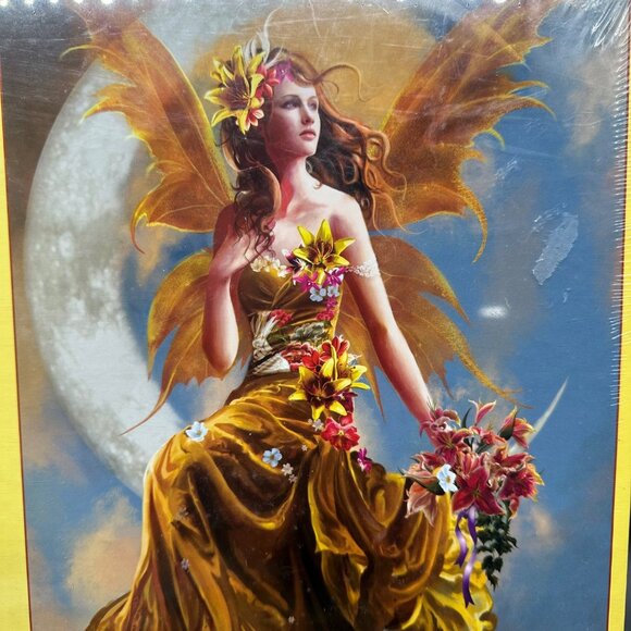 SunsOut Nene Thomas Puzzle Earth Moon 2017 1000 Pieces New in Box Fantasy Jigsaw - Picture 3 of 8